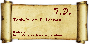 Tombácz Dulcinea névjegykártya